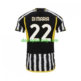 Koszulka Juventus Angel Di Maria 22 Domowe Koszulki Piłkarskie 2023-2024 Krótki Rękaw